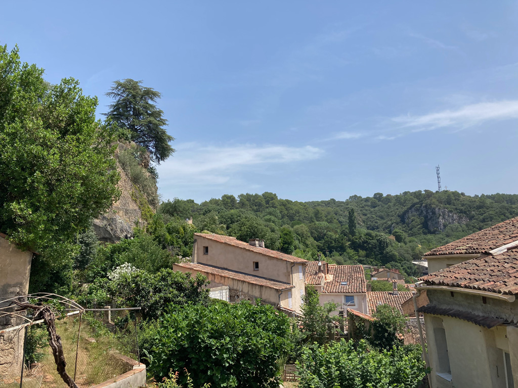 vue du jardin