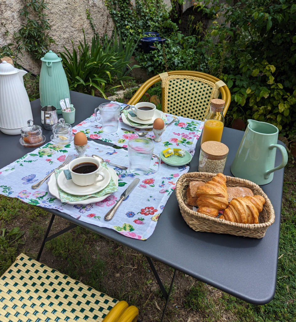 petit-déjeuner maison d'hôtes